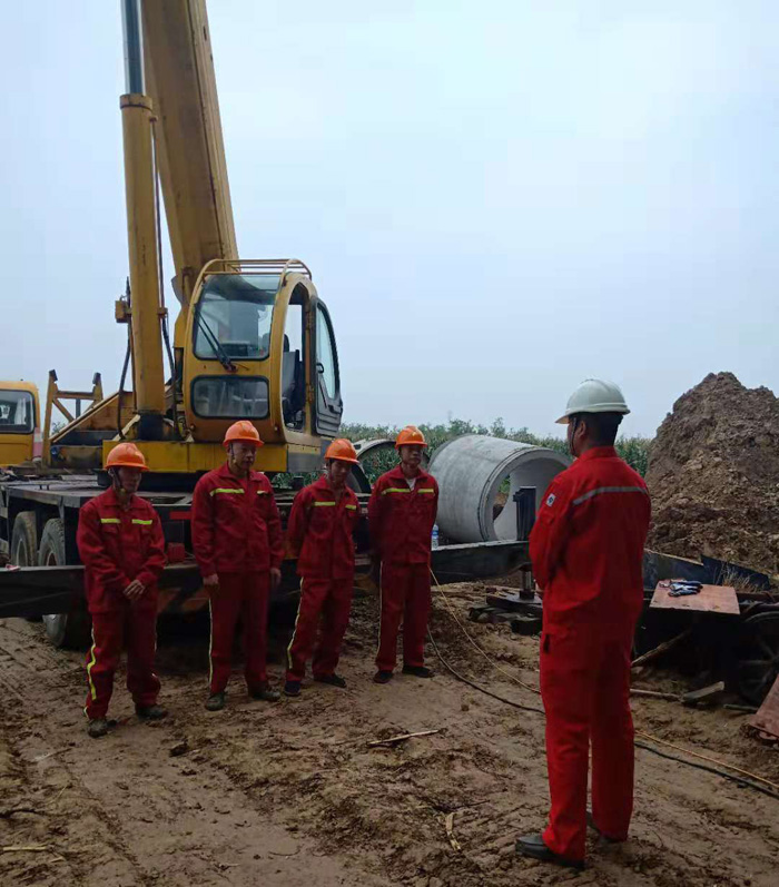 山东滨州农水灌溉改造顶管工程