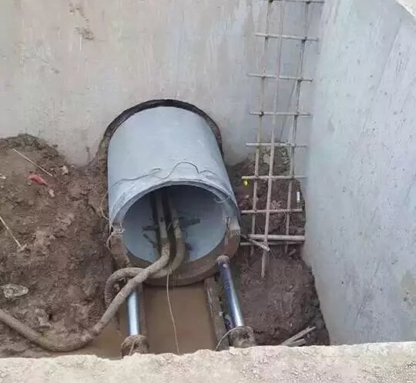 天津顶管机施工排水管道工程