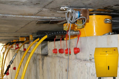 超高压同步顶升千斤顶在桥梁架设工程的配套标准